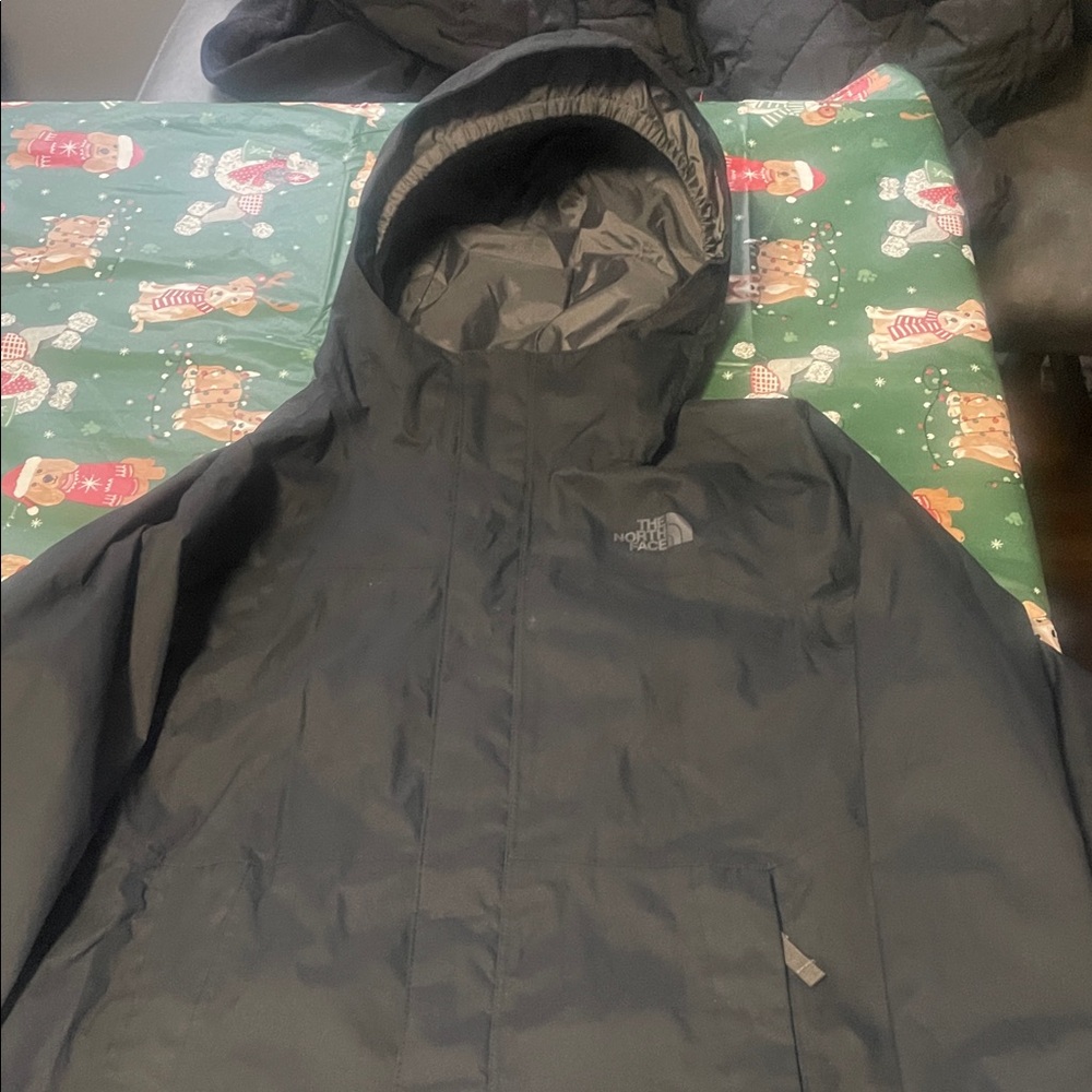 The North Face Charcoal Hooded Jacket